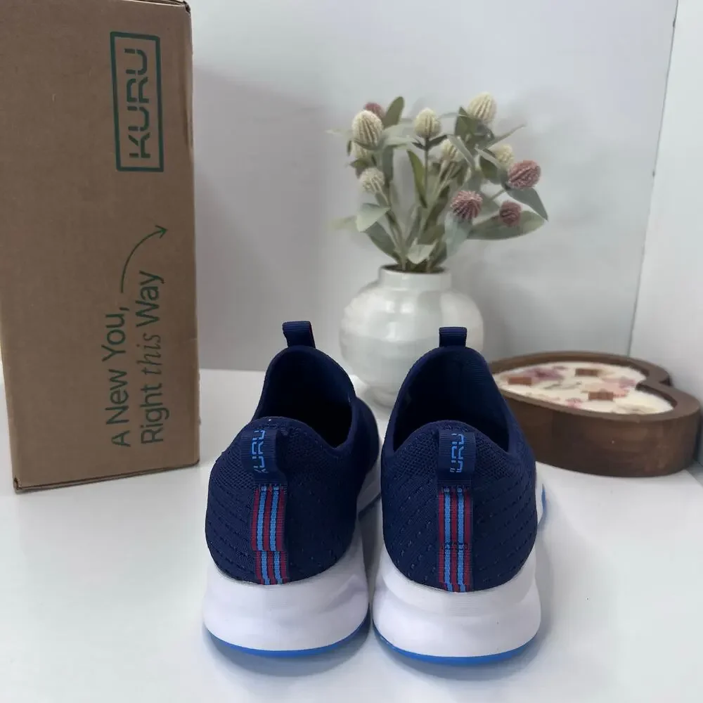 Kuru Atom Slip-on Comfort Sock-Like Sneaker Women 9.5M TriedOn Plantar Fasciitis
